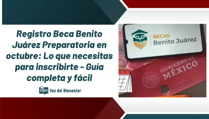 Ya hay fechas: Calendario Tentativo de Pagos Beca Benito Juárez Octubre 2025 y Montos a Recibir