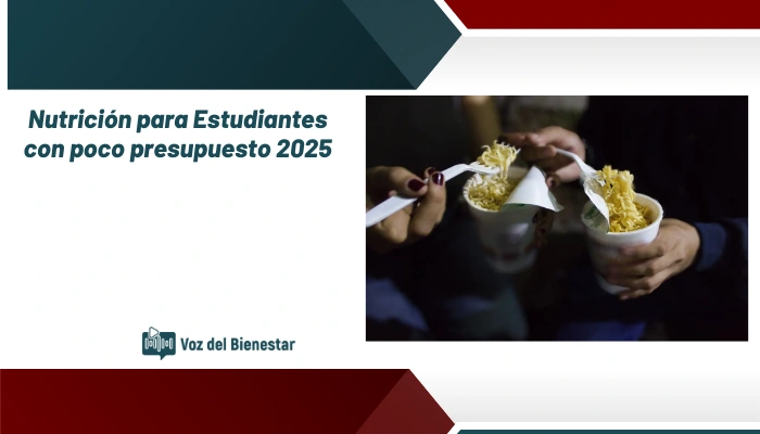 Nutrición para Estudiantes con poco presupuesto 2025