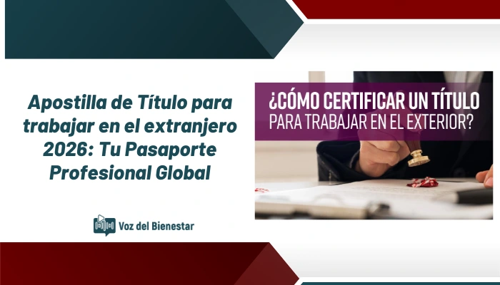 Apostilla de Título para trabajar en el extranjero 2026: Tu Pasaporte Profesional Global