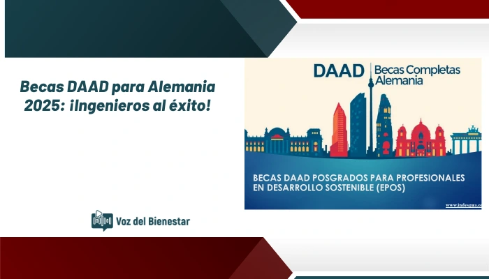 Becas DAAD para Alemania 2025: ¡Ingenieros al éxito!