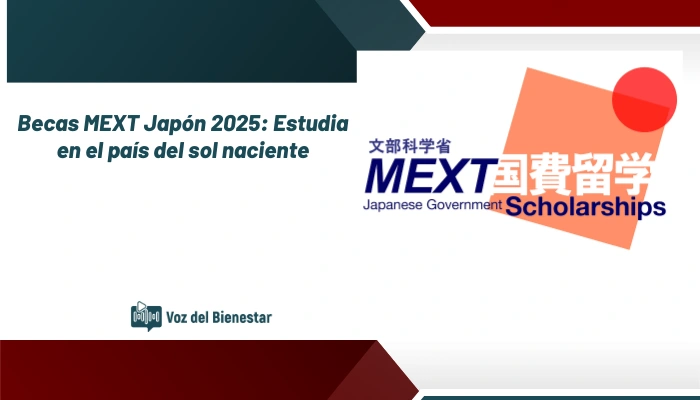 Becas MEXT Japón 2025: Estudia en el país del sol naciente