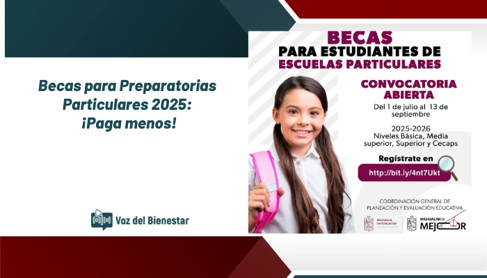 Becas para Preparatorias Particulares 2025: ¡Paga menos!