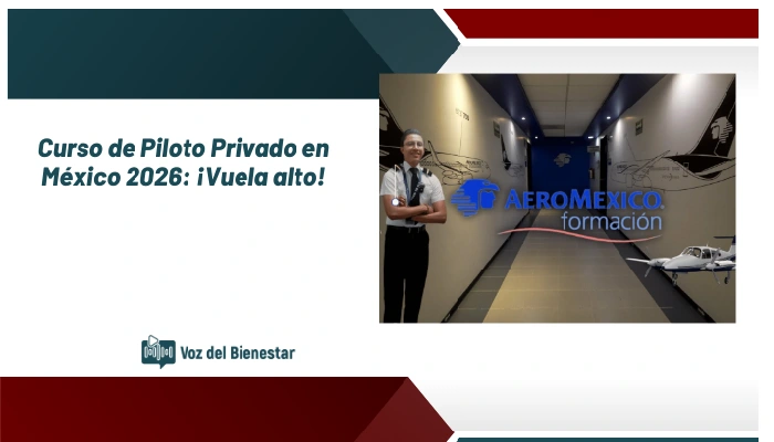 Curso de Piloto Privado en México 2026: ¡Vuela alto!