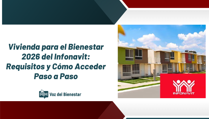 Vivienda para el Bienestar 2026 del Infonavit: Requisitos y Cómo Acceder Paso a Paso