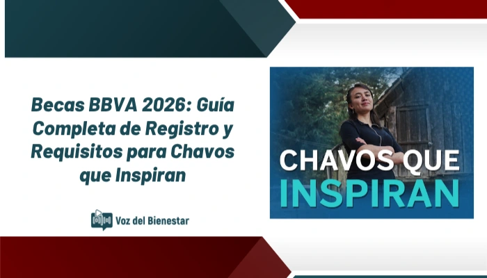 Becas BBVA 2026: Guía Completa de Registro y Requisitos para Chavos que Inspiran