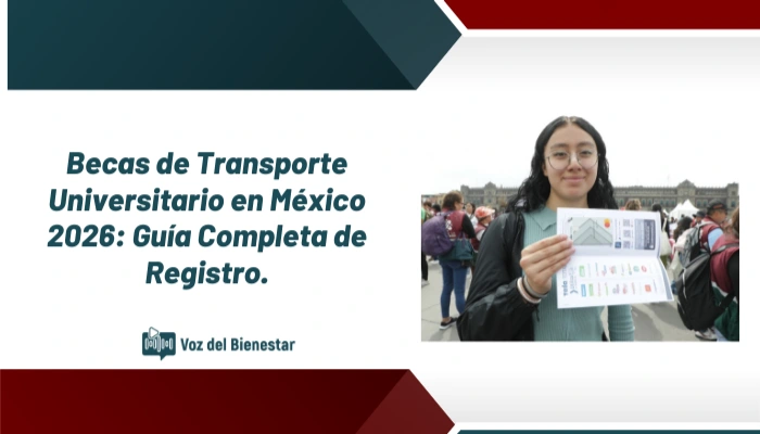 Becas de Transporte Universitario en México 2026: Guía Completa de Registro.