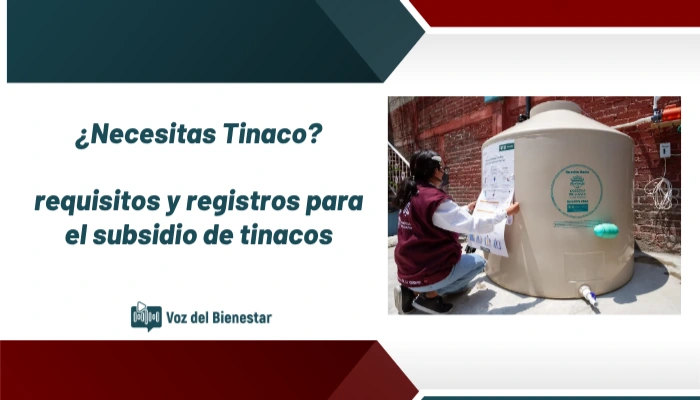 ¿Necesitas Tinaco?: Municipios, Fechas y Requisitos de Registro 2026 en México