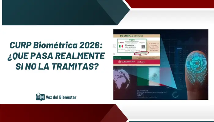 CURP Biométrica 2026: ¿QUE PASA REALMENTE SI NO LA TRAMITAS?