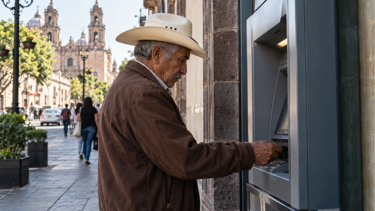 Comisiones por retirar la Pensión Bienestar en cajeros