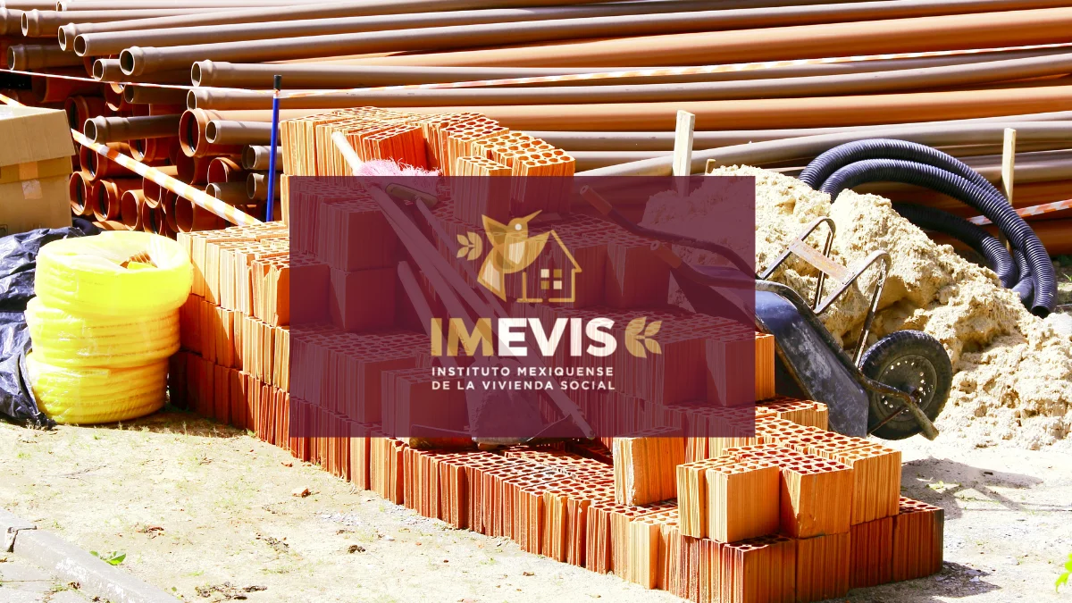 Materiales de construcción gratis en Edomex: qué da IMEVIS Vivienda para el Bienestar 2026 y cómo registrarte  